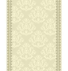 Vintage invitation vector image