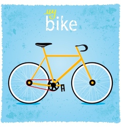 Bicycle vector image