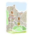 Old House vector image