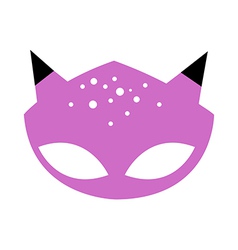 An animal mask vector image