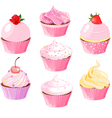 Cupcakes vector image