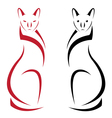 Cat vector image