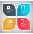 Infographic template vector image