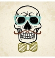 Decorative skull vector image
