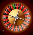 Roulette wheel vector image