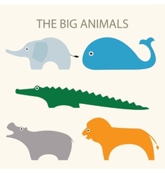 Big and small Royalty Free Vector Image - VectorStock