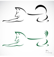 Dog vector image