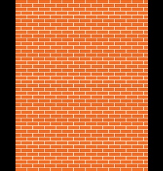 Brick wall vector image