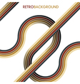 Retro background vector image