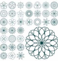 Guilloche vector image