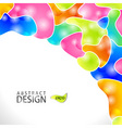 Abstract modern website background design vector image