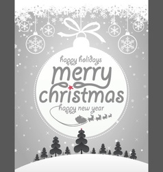 Merry Christmas vector image