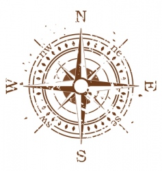 Compass vector image