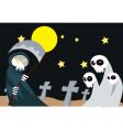 Halloween party vector image