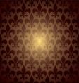 Symbol repeat brown vector image