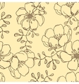 Hand drawn flowers Hand drawn flowers vector image