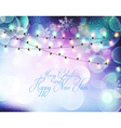 Background for Christmas and New Year vector image
