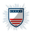 Shield badge symbol Shield badge symbol vector image