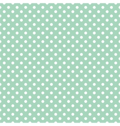 Seamless pattern polka dots vector image