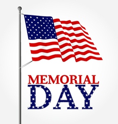Memorial Day vector image