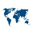 World map vector image