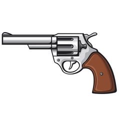 Handgun-pistol vector image