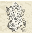 Ganesha Hand drawn vector image