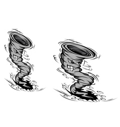 Danger hurricane vector image