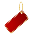 Christmas label vector image