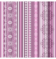 Translucent seamless striped pattern vector image