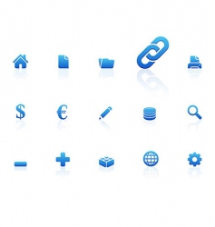 Icons vector image