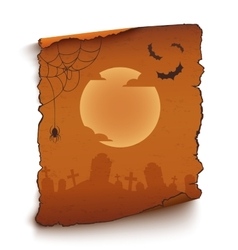 Happy Halloween background template Happy Halloween background template vector image