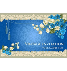 Vintage background vector image