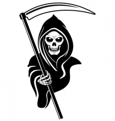 Grim reaper vector image