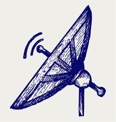 Radar vector image