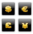Currency icons vector image