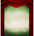 Vintage theater poster vector image