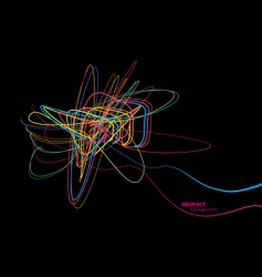 Abstract colored background vector image