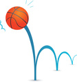 Basketball vector image