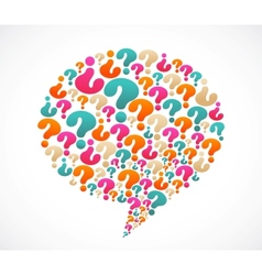 Speech bubble vector image