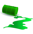 Chemical barrel vector image