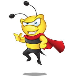 Super Bee Pointing vector image