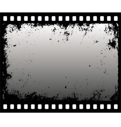 Grunge filmstrip vector image