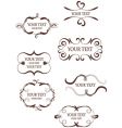 Retro frames vector image