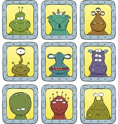 Avatar aliens vector image