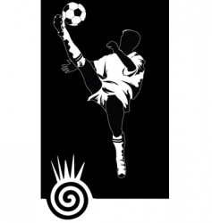 Soccer background vector image