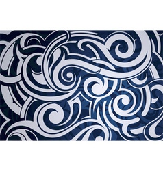 Swirls background vector image