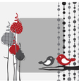 Greeting card vector image