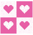 Hearts vector image
