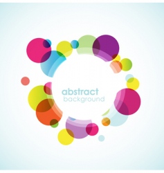 Abstract colored background vector image